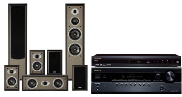 Zestaw kina domowego Onkyo HTE 508 + 406 TREND 800