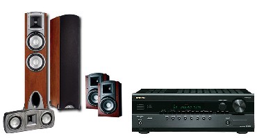 Zestaw kina domowego Onkyo HTE 538 + 406 SYNERGY F3-C2-B2