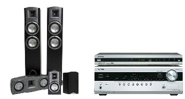 Zestaw kina domowego Onkyo HTE 538 + BD507 SYNERGY F3-C2-B2