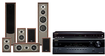 Zestaw kina domowego Onkyo HTE 538 + BD507 TREND 800