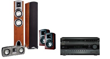 Zestaw kina domowego Onkyo HTE 608 + 406 SYNERGY F2-C2-B2