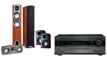 Zestaw kina domowego Onkyo HTE 608 + BD507 SYNERGY F2-C2-B2