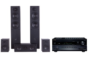 Zestaw kina domowego Onkyo HTE 608 + BD 308 + CLASSIC 9920