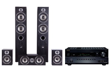 Zestaw kina domowego Onkyo HTE 608 + BD 308 + CLASSIC 9950