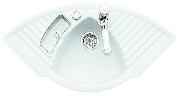 Zlewozmywak narony z ociekaczem Villeroy & Boch TRIANO CORNER classicline z.a.